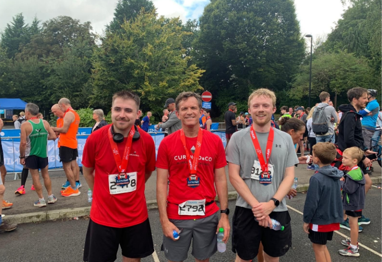 Curchod & Co raises over £700 for Cancer Research UK in Surrey Half Marathon